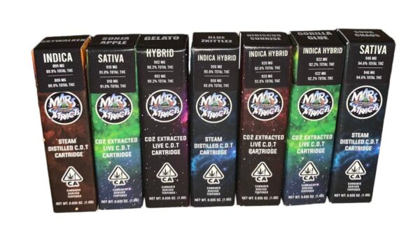 Mars Extracts Carts